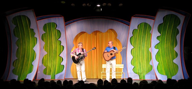 Scen Sommarbuskis - Lisebergsteatern, Göteborg<br>Turné