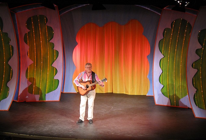 Scen Sommarbuskis - Lisebergsteatern, Göteborg<br>Turné