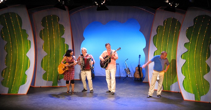 Scen Sommarbuskis - Lisebergsteatern, Göteborg<br>Turné